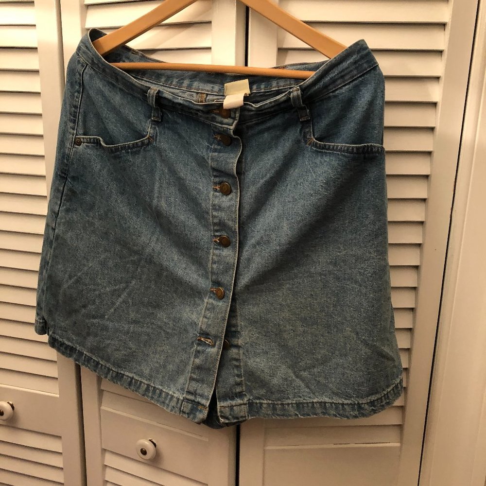 Vivaldi Jeanswear Vintage Jeans skort, 16